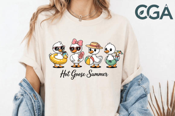 Download Hot Goose Summer PNG - Premium Resources
