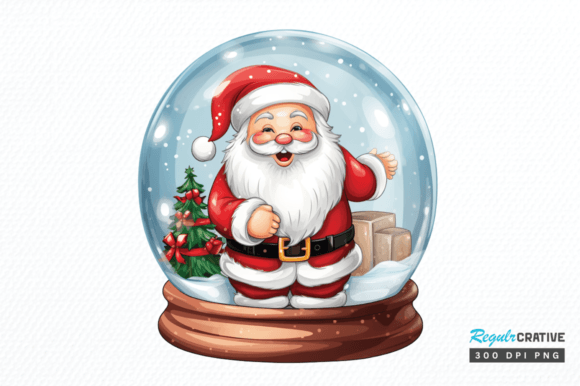 Download Christmas Snow Globe Clipart Png Design - Premium Resources